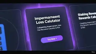 DeFi Impermanent Loss Calculator Video