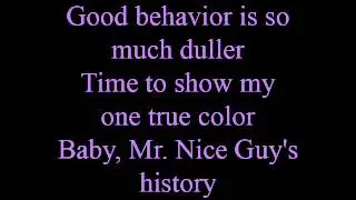 No more Mr. Nice Guy - lyrics