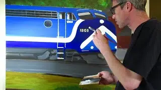 PART 5 - MONTREAL CTCUM F UNIT LOCOMOTIVE PAINTING PROJECT 8-23-20