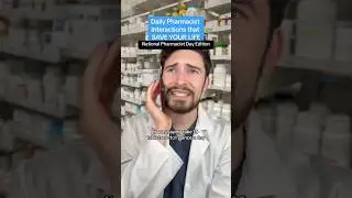 REAL DOCTOR CALLS THAT SAVE YOUR LIFE. It&rsquo;s National Pharmacists Day! #pharmacy