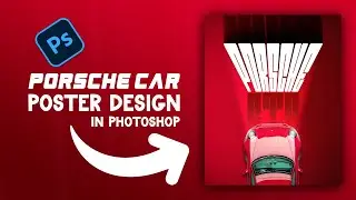 Car Poster Design in Photoshop | Eye-Catching Typography Effect Tutorial #photoshop