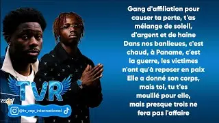 La Mano 1.9 x Tiakola - Crime Ensoleillé (Paroles/Lyrics)