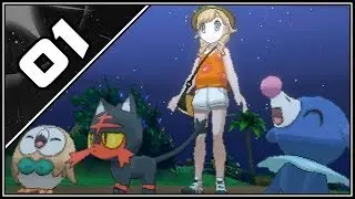 Pokemon Ultra Sun and Moon Part 1 - New Starter!