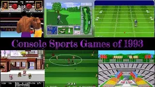 Console Sports Games of 1993 Compilation Part 19