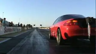 Boostin Performance Red Demon- 8.88 @ 166mph DSM/Evo Shootout 2011 Semi-finals