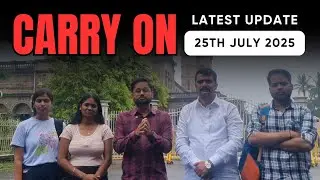 Carry On | Latest Updates | 25th JULY 2025 | #SPPU | Aalsi Engineer | NSUI
