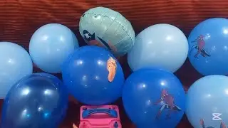 FUN LOT'S OF LARGE PRINTED BALLOONS | BALLOON BLOWING | SATISFYING VIDEO