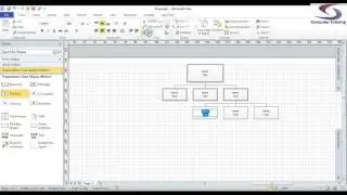 Visio text - Organisation chart
