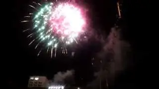 זיקוקין דינור, ערב יום העצמאות. תל אביב, 15.4.2013