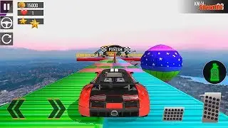 Ramp Stunt Car Racing Games: Impossible Car Stunt 3D Games - Android Gameplay