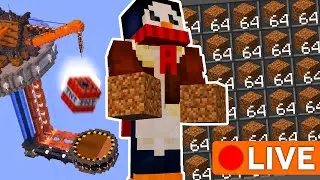 🔴 Let's Farm Some DIRT! Skyblock Kingdoms SMP