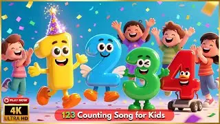 Counting Numbers 123 for Kids & Toddlers Learn to Count 1 to 10 | Fun 123 Number Song