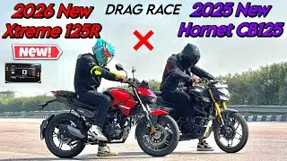 2026 Xtreme 125R vs Honda Hornet CB125 Drag race Xtreme #hero ￼￼