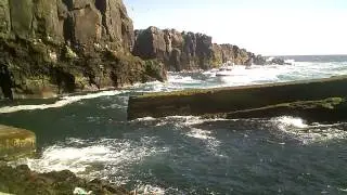 Mykines ferry arriving