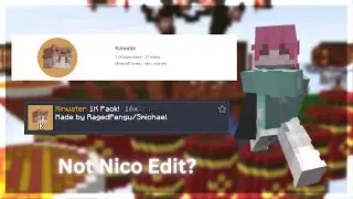 Using KINWATER'S texture pack in BEDWARS... -UltimisMC