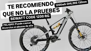 BEWATT CODE 1200 RG, EL LIMITE LO PONES TU. PURA FELICIDAD. e MTB, EBIKE, Bicicleta Electrica