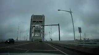 Rainy drive through Hingham, Weymouth and Quincy, Massachusetts