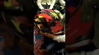 Axor helmet unboxing 😍#axor #axorhelmets
