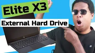 Using An External Hard Drive With Elite X3 Lapdock
