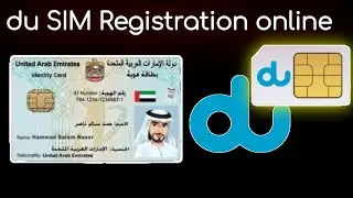 Du Sim registration online 2021|du Sim registration new trick 2021|| du sim