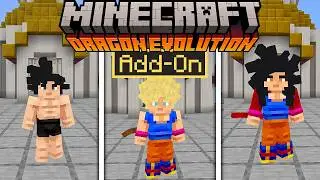 EL MEJOR ADDON/MOD de DRAGON BALL para MINECRAFT/PE BEDROCK 1.21.130+ ⭐