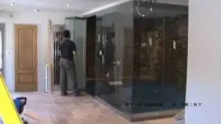 Indoor Pool Frameless Glass Surround