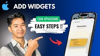 How To Add Widgets On iPhone