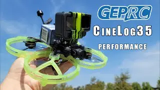 BEST 3.5-inch Cinewhoop? | GEPRC CineLog35 PERFORMANCE 💪