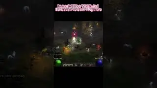 Immortal King Whirlwind Barbarian vs Uber Mephisto #diablo2resurrectedbuild