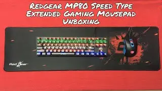 RedGear MP80 Speed Type Gaming Mouse Pad | Unboxing And Review