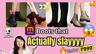 Everyone said *Meesho* winter Boots are Trash&hellip; until I tried😳| Under ₹1k😱| Don&rsquo;t Buy Before Watching