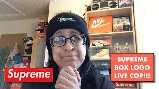 SUPREME WEEK 16 FW18 LIVE COP -  BOX LOGO SWEATSHIRT
