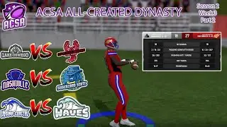 Top Team in UNEXPECTED BATTLE! Maximum Football 2020 Dynasty / ACSA Ep.61 (S2W3)