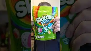 Skittles Pop&rsquo;d Freeze Dried Candy Review #candy #skittles #tastetest
