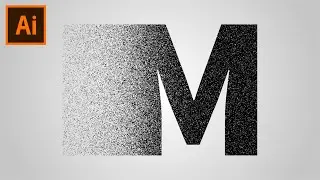 How to Create a Dispersion Letter Design in Illustrator CC Tutorial
