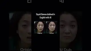 Squid games dubbed in english using AI #squidgame #squidgame2 #dubbing #ai #aitools #hollywood #usa
