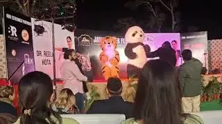 Epic Groove Fest: 🐼🐯🦍Tiger Festival Madness! 🎉🕺 #wildlife #tiger #panda #gorila #dance #photography 