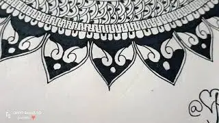floral mandala art by preethi ❣️#manadalaart #mandala#mandaladrawing #mandaladesign #artist #art
