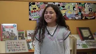 El Guillem Solé de Buhos visita l'escola Ca n'Alzamora de Rubí