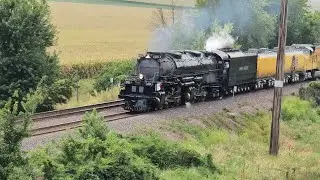UP 4014 Heartland Of America Chase across Iowa!