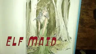 Elf Maid - Full Process