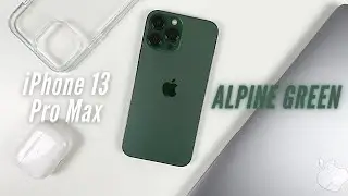 📦&nbsp;Unboxing ALPINE GREEN 🍏 iPhone 13 Pro Max - Android User First Impression
