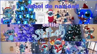 STITCH 💙/Decora tu árbol de navidad estilo stitch 🎄💙/varias ideas💡 💙🎄