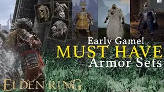 Elden Ring | САМЫЕ КРУТЫЕ комплекты брони, которые можно получить РАНЬШЕ