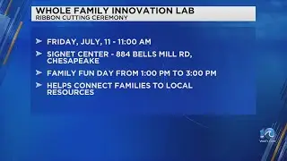New Innovation Lab opens in Chesapeake in efforts to break poverty cycle