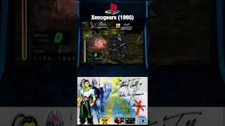 Game & Ad: Xenogears Ps1 #squareenix #retrogaming #retro #1990s #retro #playstation1