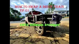 How To Swap Toyota Chaser Drive Train To a 1972 Hilman Avenger EP01