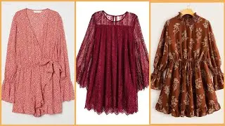 Wide cut dress designs for ladies 2020's new designs //Gorgeous Wide-cut dresses for girls