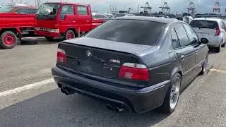 Bmw M5 2000 E39 shipping from Japan, Nagoya port
