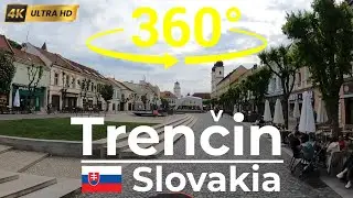 🇸🇰 Виртуальный тур по Тренчину 360&deg;Исследуйте словацкий город-замок в потрясающей реальности 4K